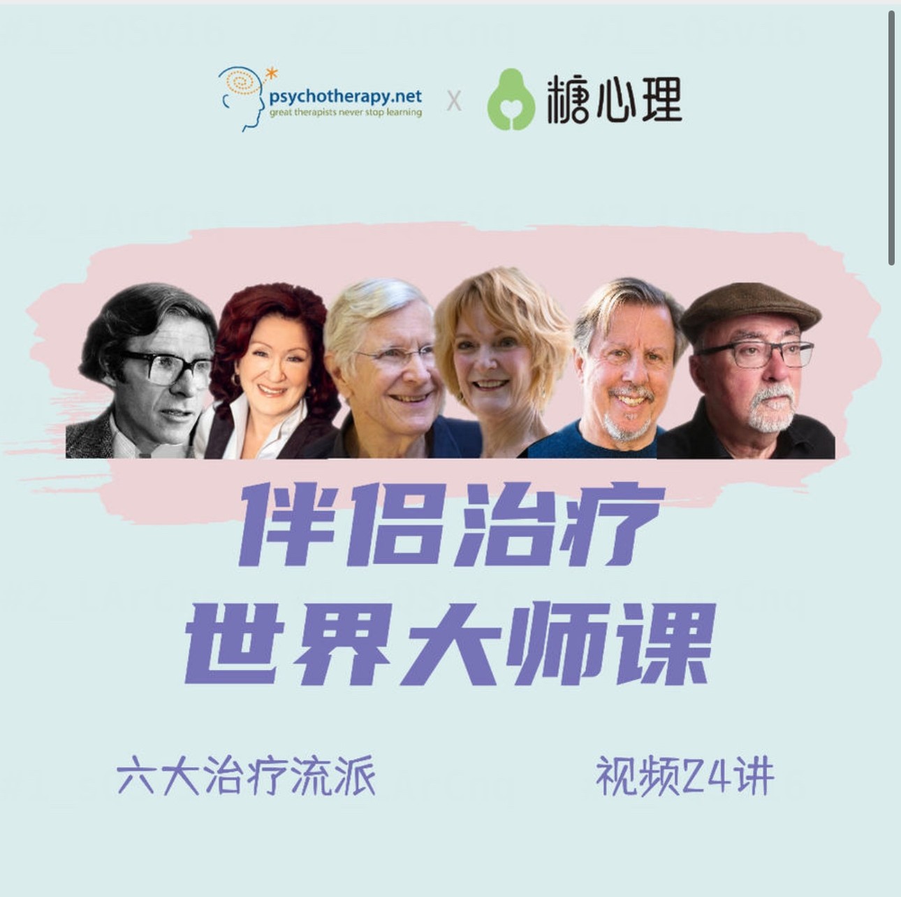 伴侣治疗世界大师课 重建亲密关系六大流派24讲